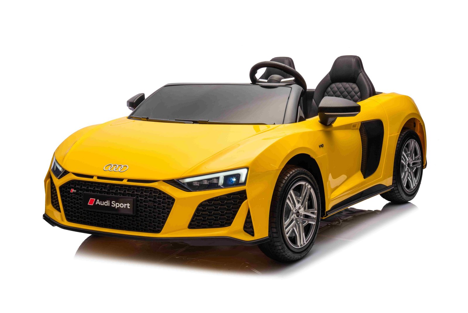 Лицензирана Акумулаторна Кола Audi R8 Premium, 200W, 24V/14Ah, Помпещи гуми - Image 4
