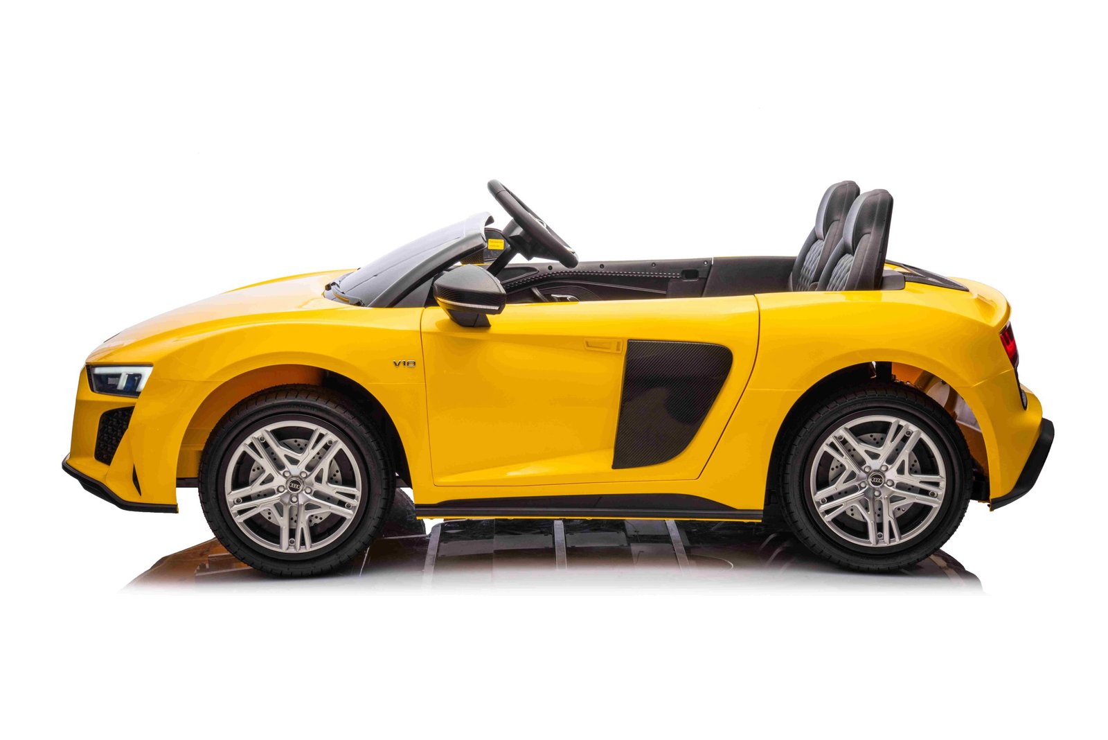 Лицензирана Акумулаторна Кола Audi R8 Premium, 200W, 24V/14Ah, Помпещи гуми - Image 5