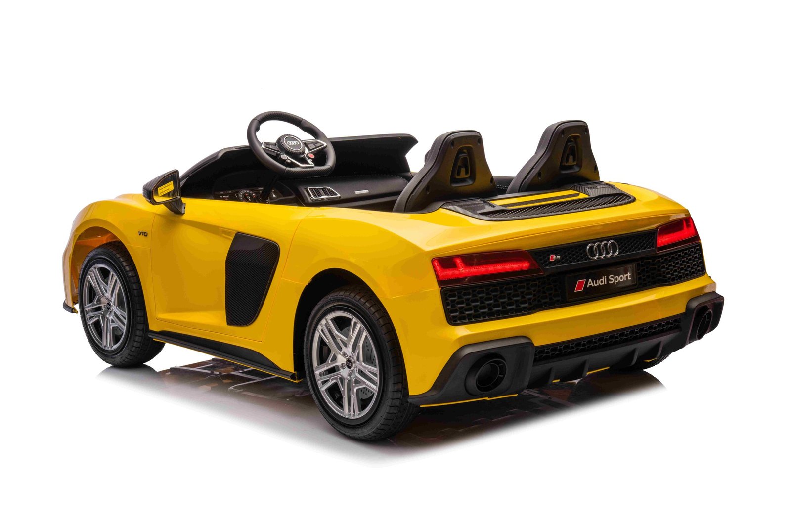 Лицензирана Акумулаторна Кола Audi R8 Premium, 200W, 24V/14Ah, Помпещи гуми - Image 6