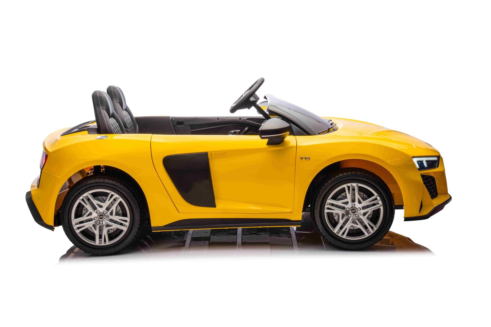 Лицензирана Акумулаторна Кола Audi R8 Premium, 200W, 24V/14Ah, Помпещи гуми - Image 10