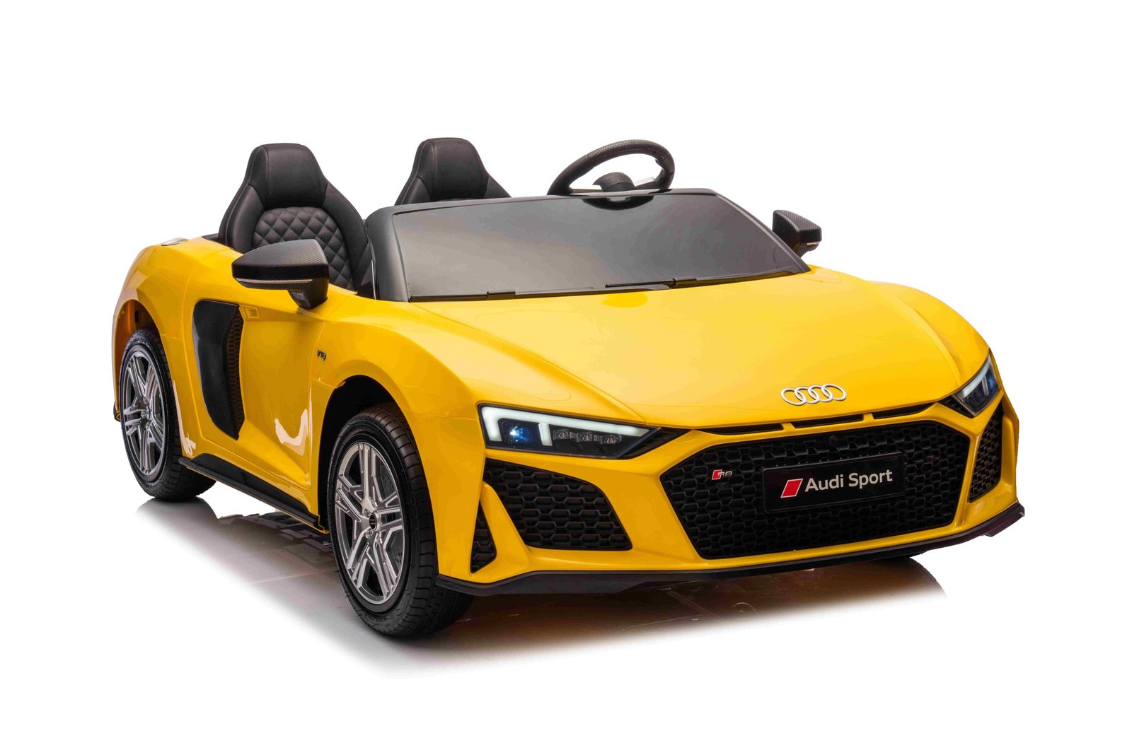 Лицензирана Акумулаторна Кола Audi R8 Premium, 200W, 24V/14Ah, Помпещи гуми - Image 11