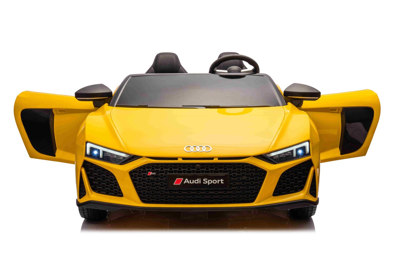 Лицензирана Акумулаторна Кола Audi R8 Premium, 200W, 24V/14Ah, Помпещи гуми - Image 12