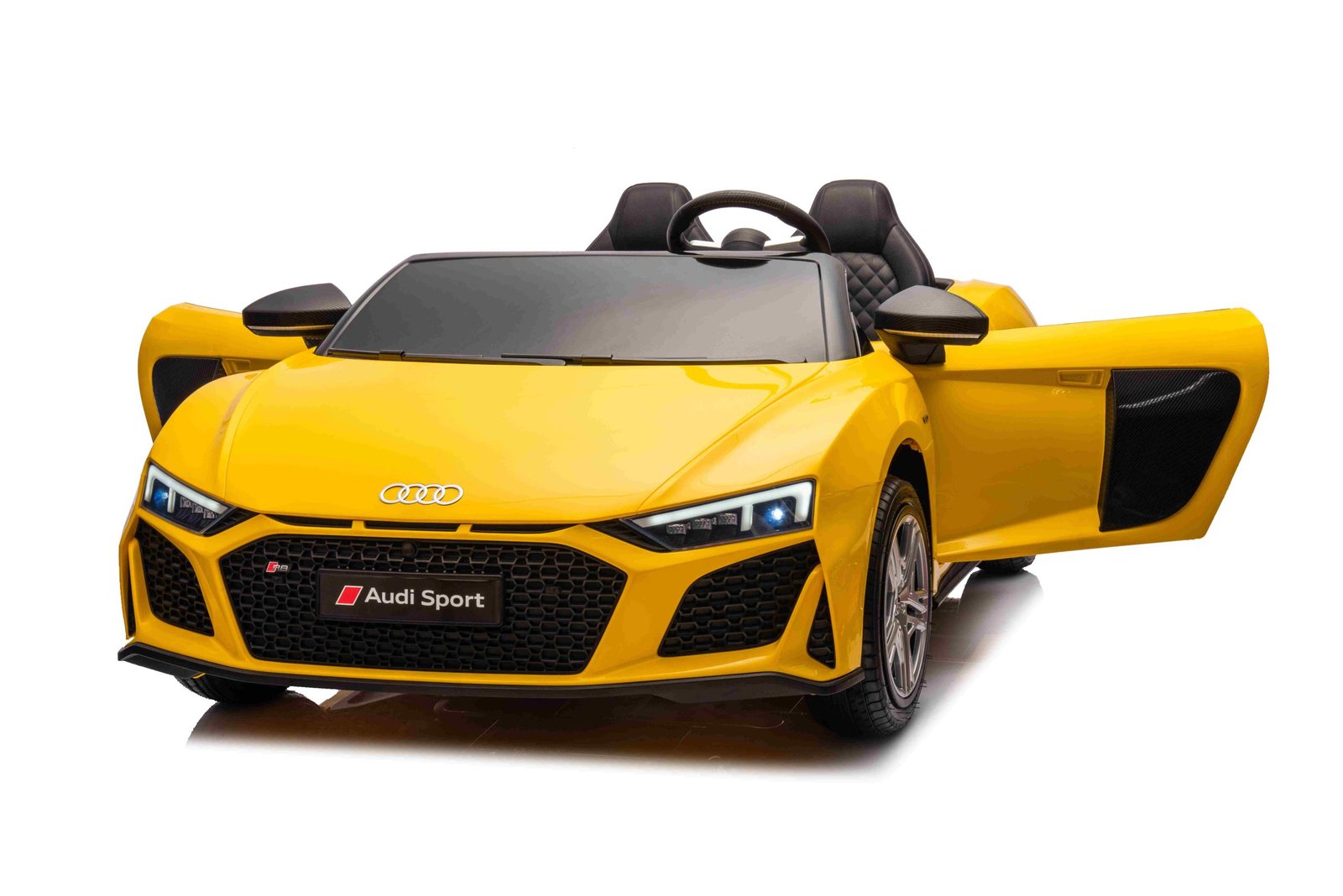 Лицензирана Акумулаторна Кола Audi R8 Premium, 200W, 24V/14Ah, Помпещи гуми - Image 13