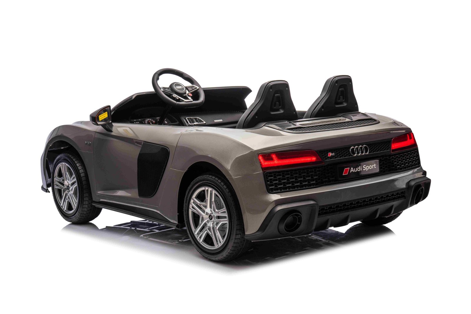 Лицензирана Акумулаторна Кола Audi R8 Premium, 200W, 24V/14Ah, Помпещи гуми - Image 12