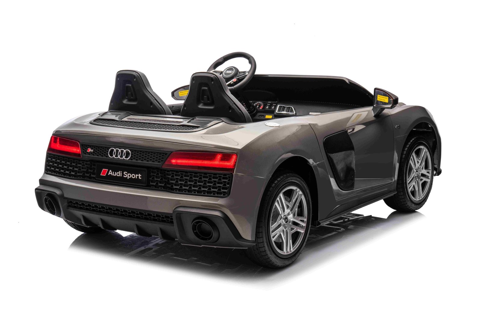 Лицензирана Акумулаторна Кола Audi R8 Premium, 200W, 24V/14Ah, Помпещи гуми - Image 14