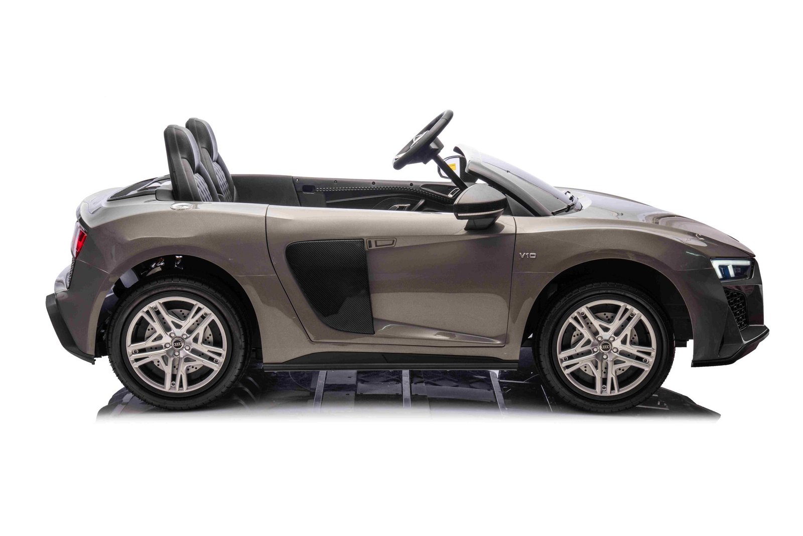 Лицензирана Акумулаторна Кола Audi R8 Premium, 200W, 24V/14Ah, Помпещи гуми - Image 8