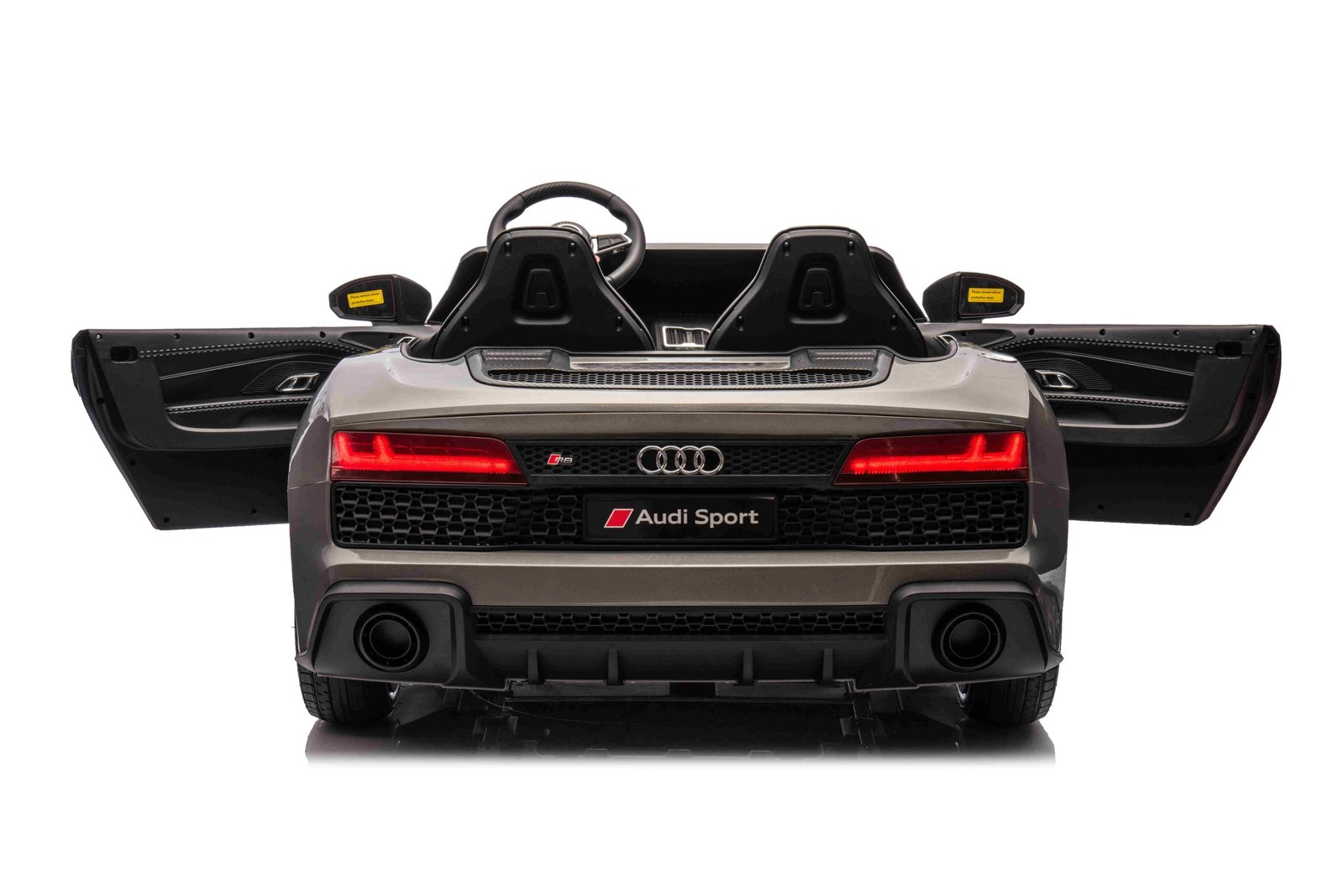 Лицензирана Акумулаторна Кола Audi R8 Premium, 200W, 24V/14Ah, Помпещи гуми - Image 10