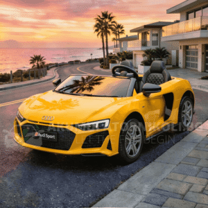 Лицензирана Акумулаторна Кола Audi R8 Premium, 200W, 24V/14Ah, Помпещи гуми