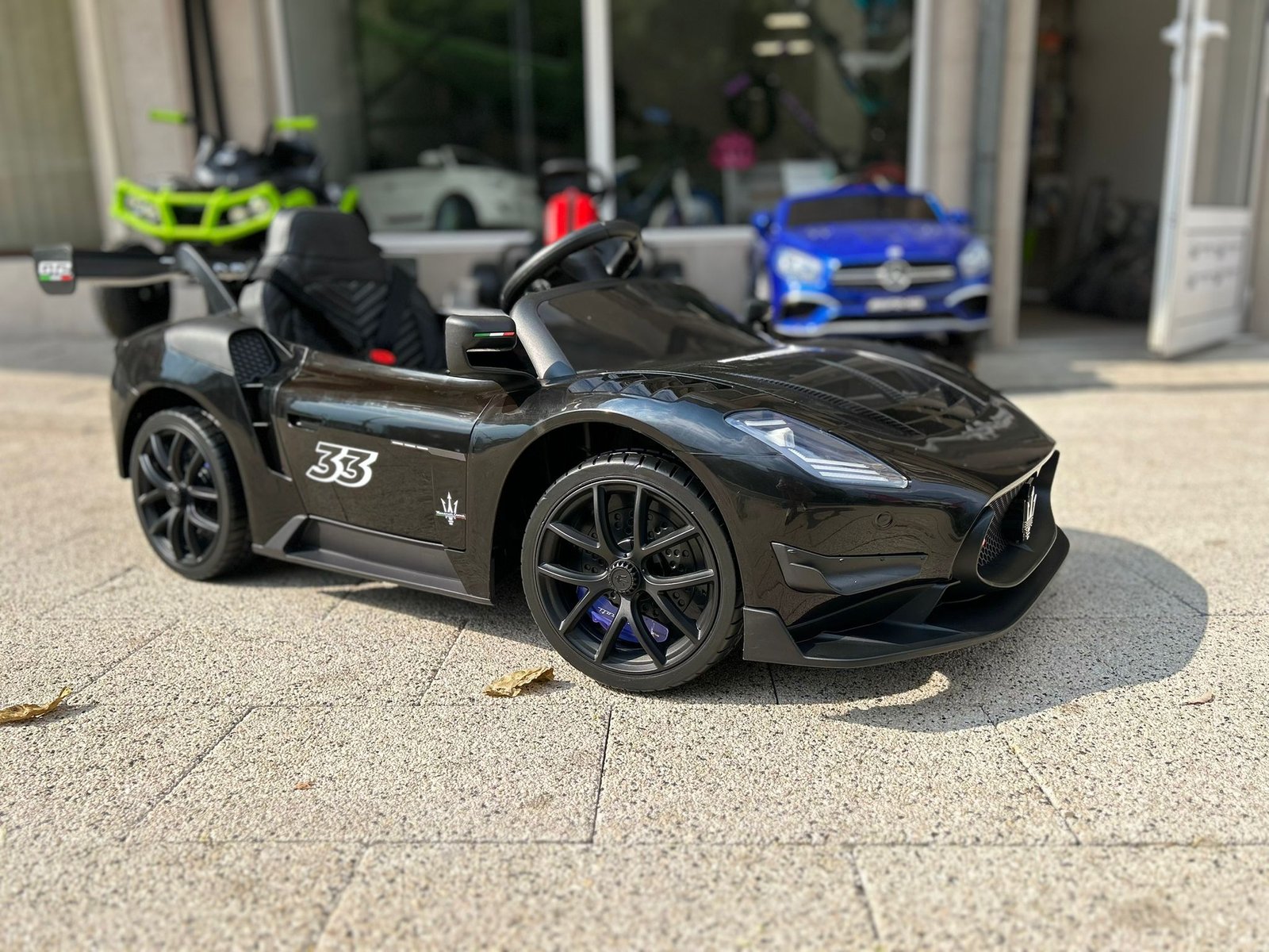 Лицензирана Детска Кола Maserati MC20 GT2, 110W, 12V/7Ah, EVA гуми - Image 3