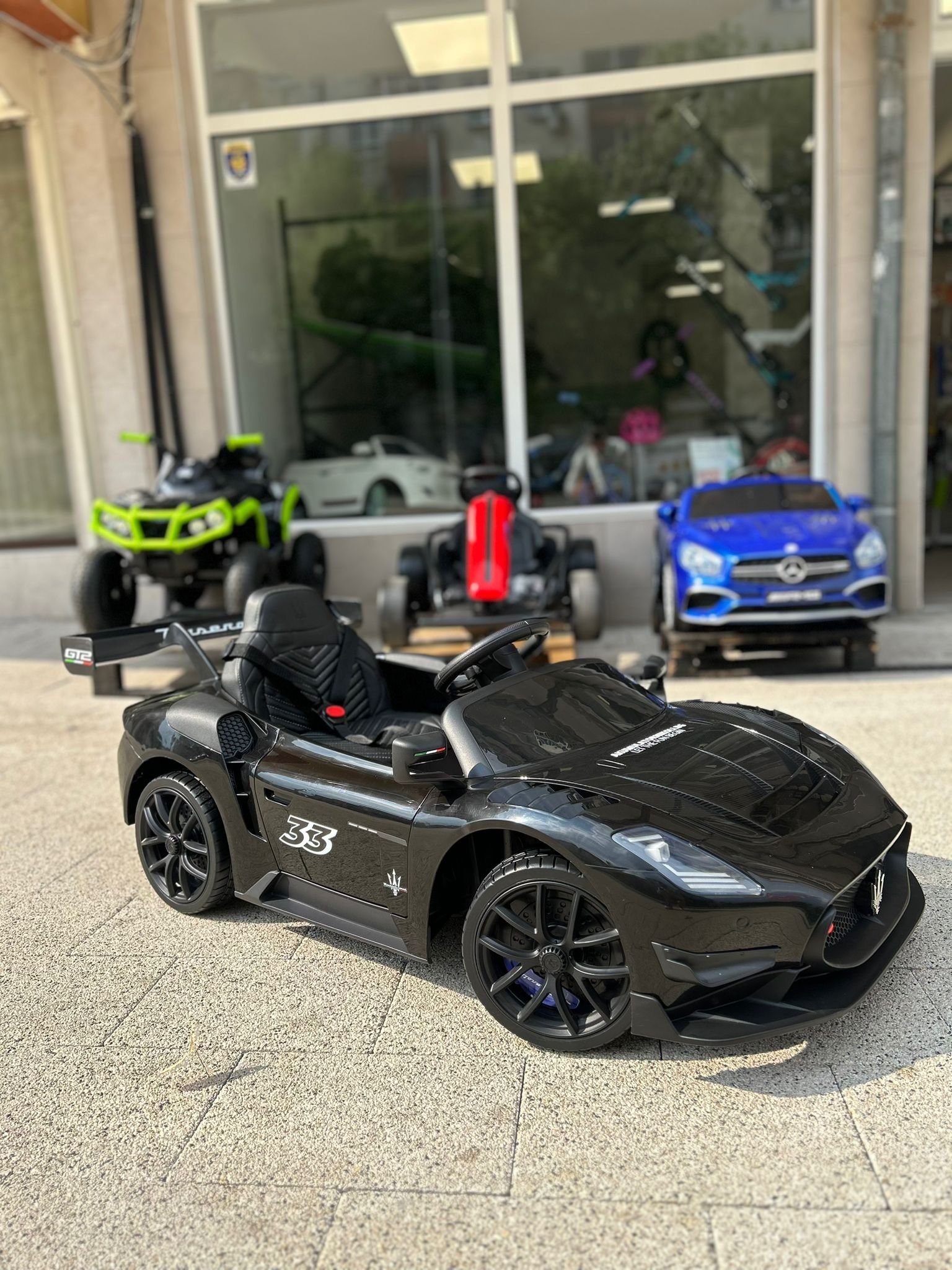 Лицензирана Детска Кола Maserati MC20 GT2, 110W, 12V/7Ah, EVA гуми - Image 2