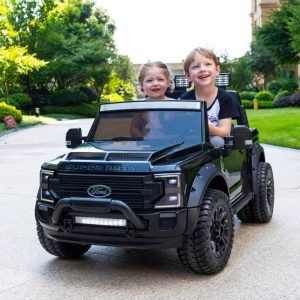 Лицензиран Акумулаторен Джип Ford Super Duty XXL, 4x4,180W, 12V/10Ah, Premium
