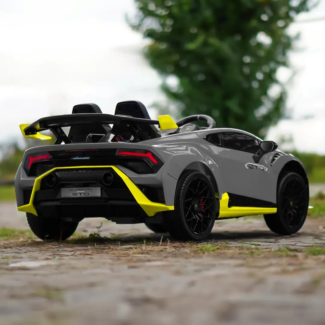 Лицензирана Акумулаторна Кола Lamborghini Huracan STO, Drift функция, 500W, 24V/4.5Ah, R/C 2.4G - Image 4