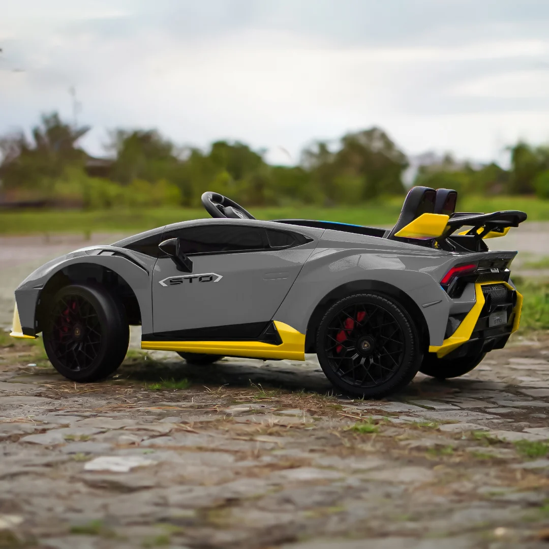 Лицензирана Акумулаторна Кола Lamborghini Huracan STO, Drift функция, 500W, 24V/4.5Ah, R/C 2.4G - Image 3