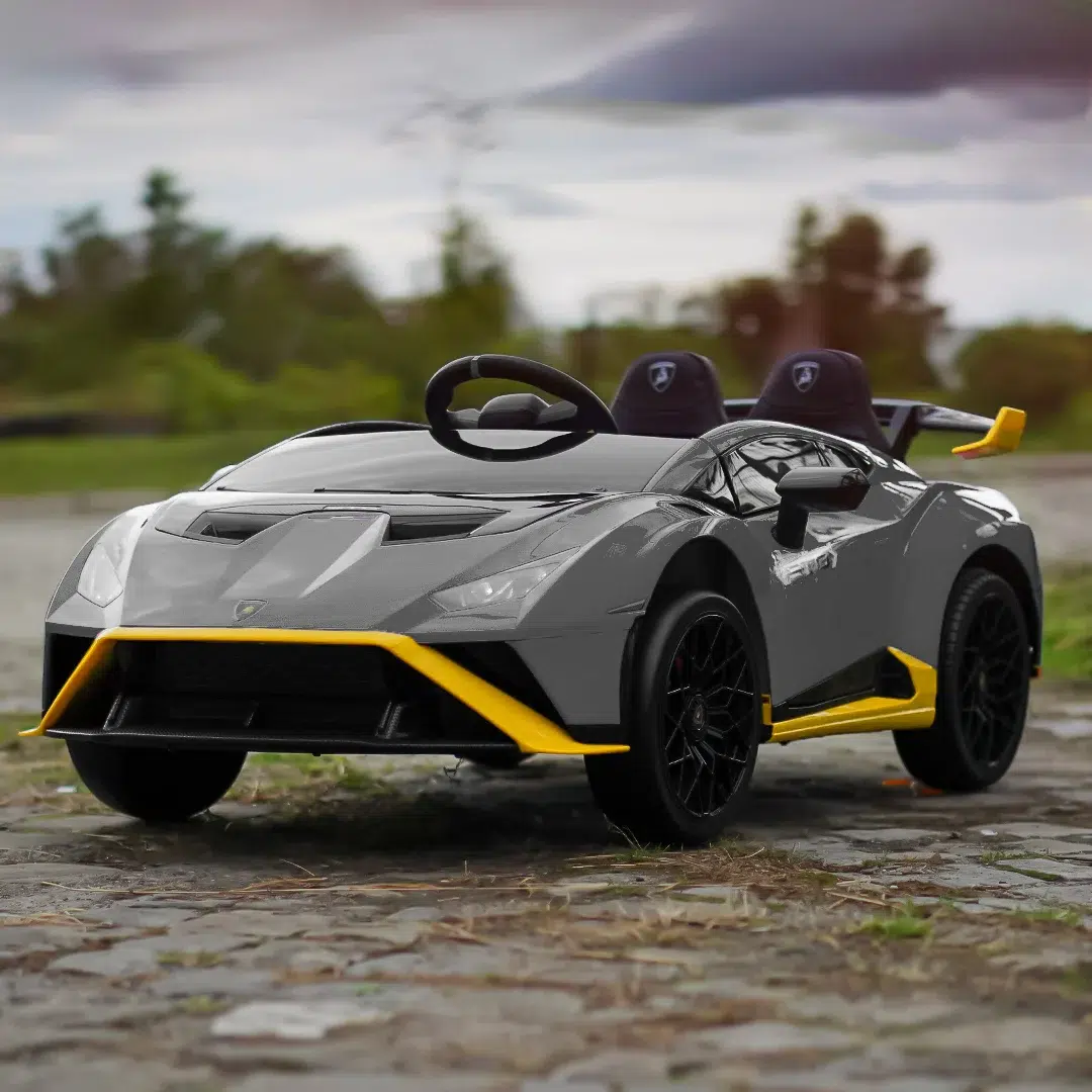 Лицензирана Акумулаторна Кола Lamborghini Huracan STO, Drift функция, 500W, 24V/4.5Ah, R/C 2.4G - Image 2