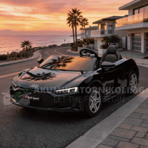Лицензирана Акумулаторна Кола Audi R8 Premium, 200W, 24V/14Ah, Помпещи гуми