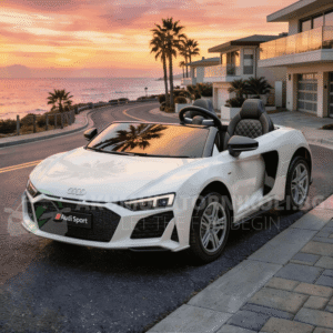 Лицензирана Акумулаторна Кола Audi R8 Premium, 200W, 24V/14Ah, Помпещи гуми