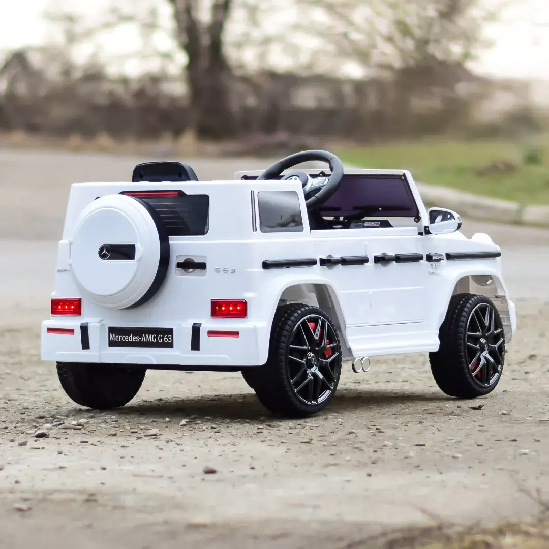 Лицензиран Акумулаторен Джип Mercedes G63 AMG, 70W, 12V/4.5Ah, EVA гуми - Image 7