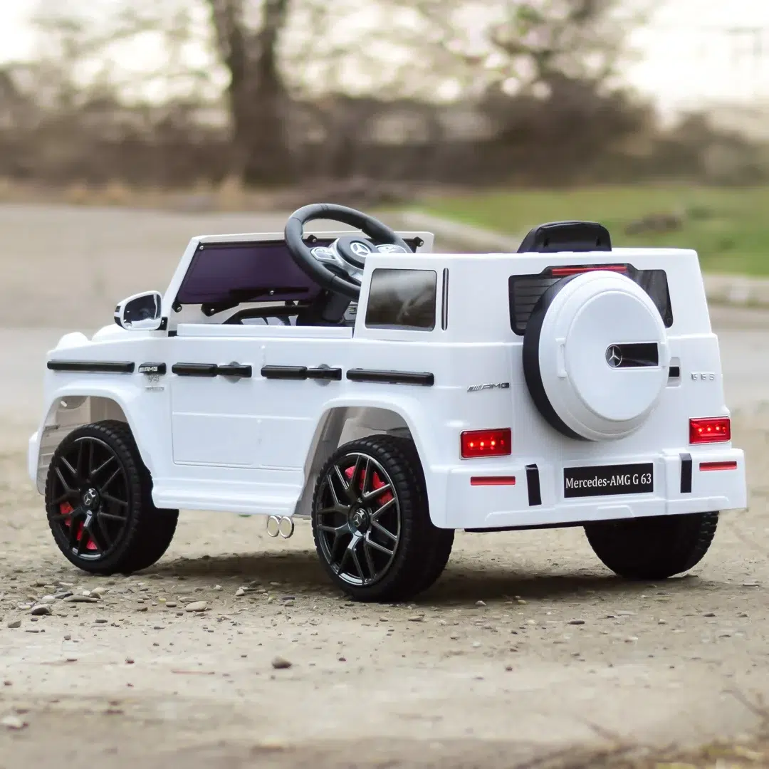 Лицензиран Акумулаторен Джип Mercedes G63 AMG, 70W, 12V/4.5Ah, EVA гуми - Image 9