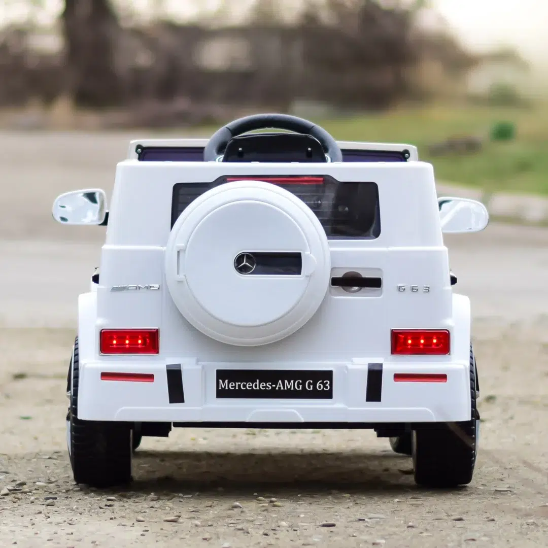 Лицензиран Акумулаторен Джип Mercedes G63 AMG, 70W, 12V/4.5Ah, EVA гуми - Image 8