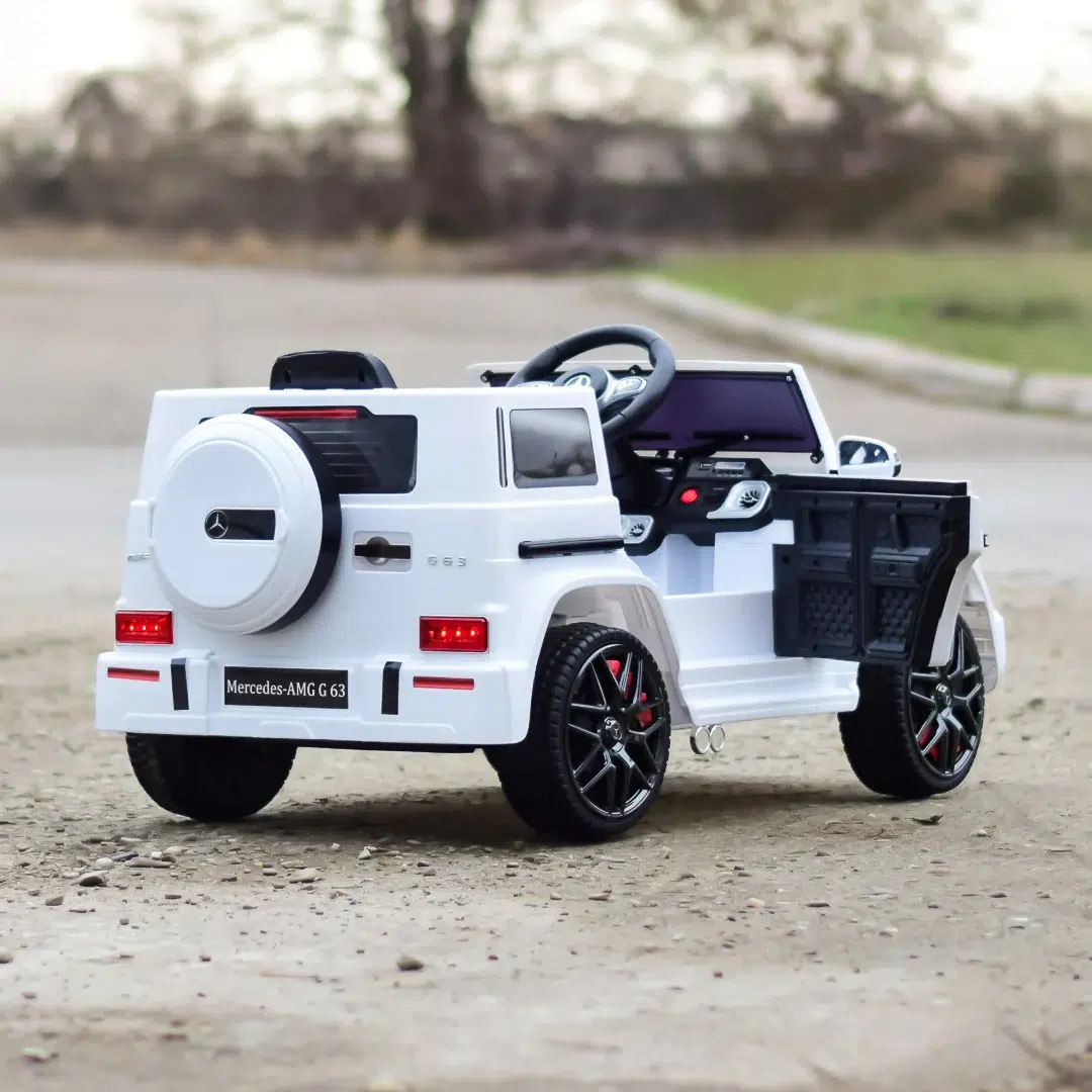 Лицензиран Акумулаторен Джип Mercedes G63 AMG, 70W, 12V/4.5Ah, EVA гуми - Image 6