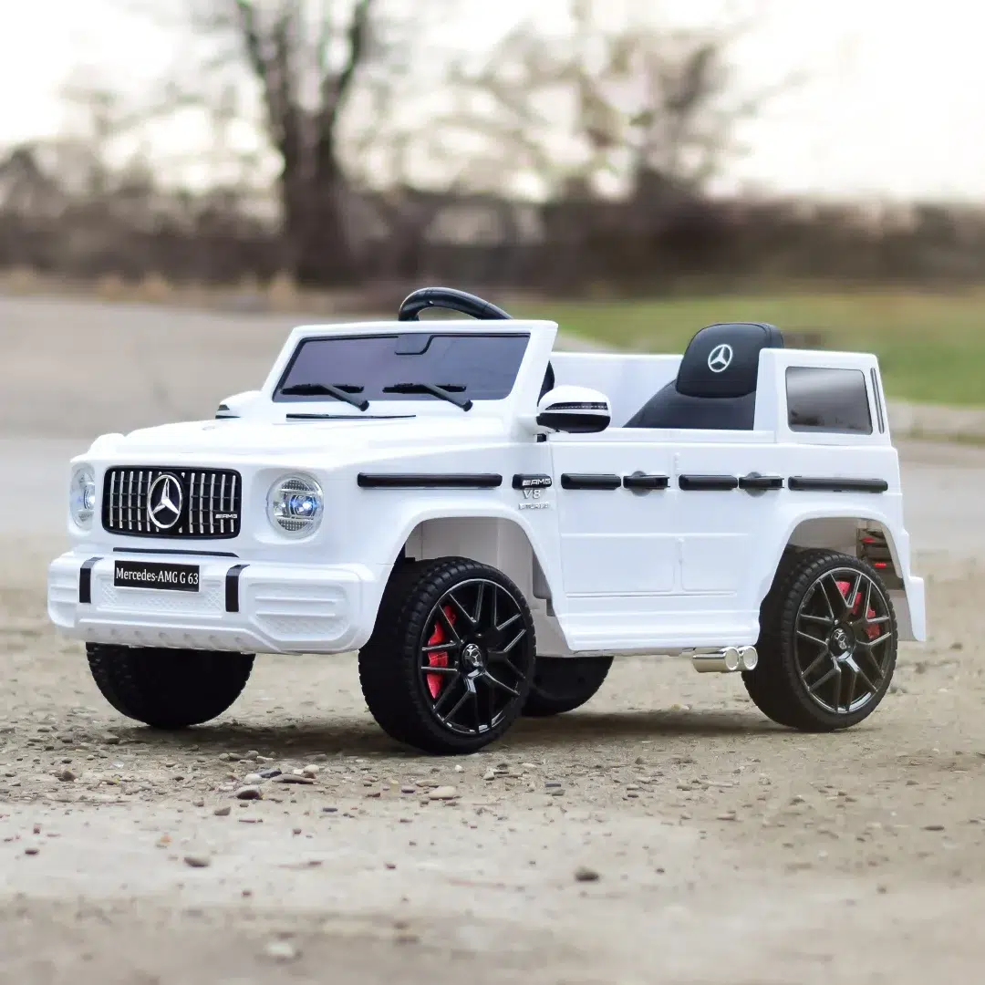 Лицензиран Акумулаторен Джип Mercedes G63 AMG, 70W, 12V/4.5Ah, EVA гуми - Image 10