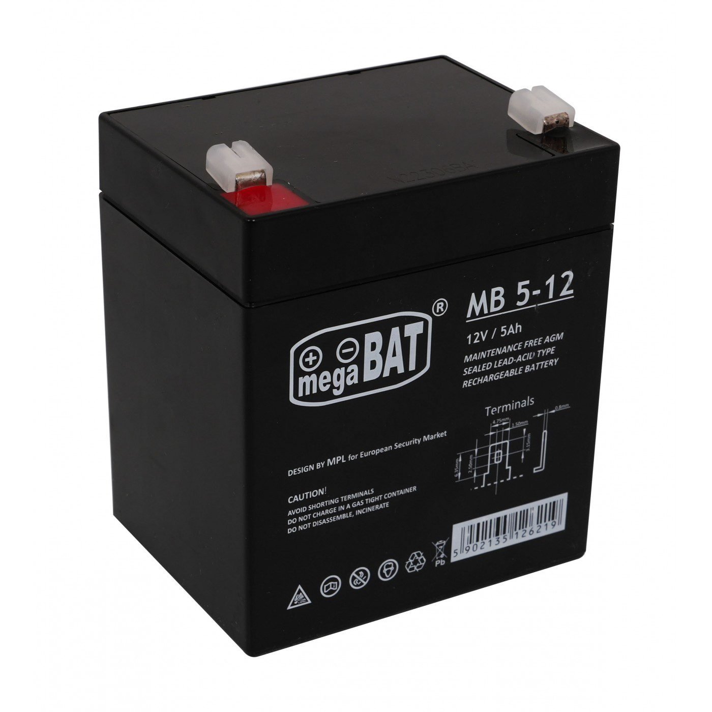 Оригинална батерия за детска акумулаторна кола 12V 5AH - Image 2