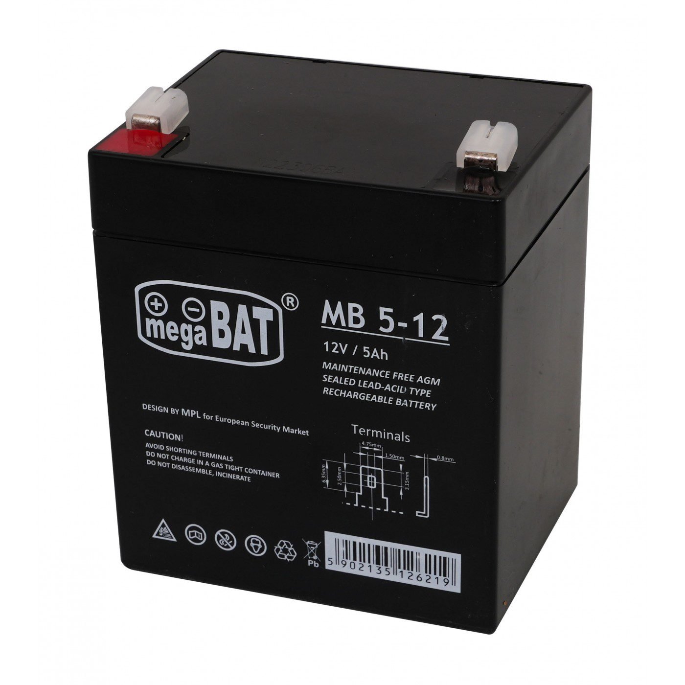 Оригинална батерия за детска акумулаторна кола 12V 5AH - Image 3