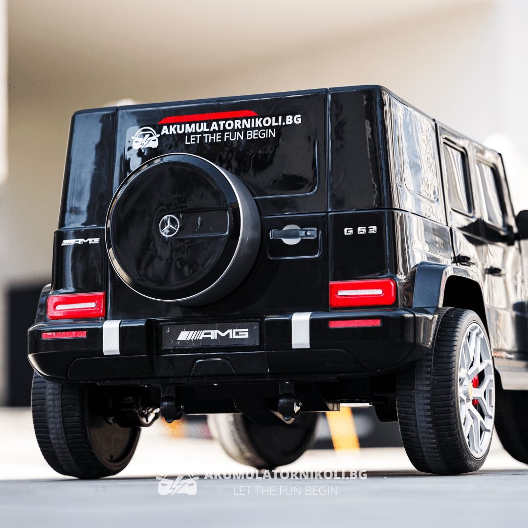 Лицензиран акумулаторен джип Mercedes G63 XXL, 4x4, 300W, 24V/7Ah, EVA гуми - Image 8