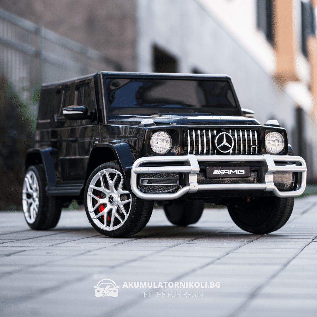Лицензиран акумулаторен джип Mercedes G63 XXL, 4x4, 300W, 24V/7Ah, EVA гуми - Image 6
