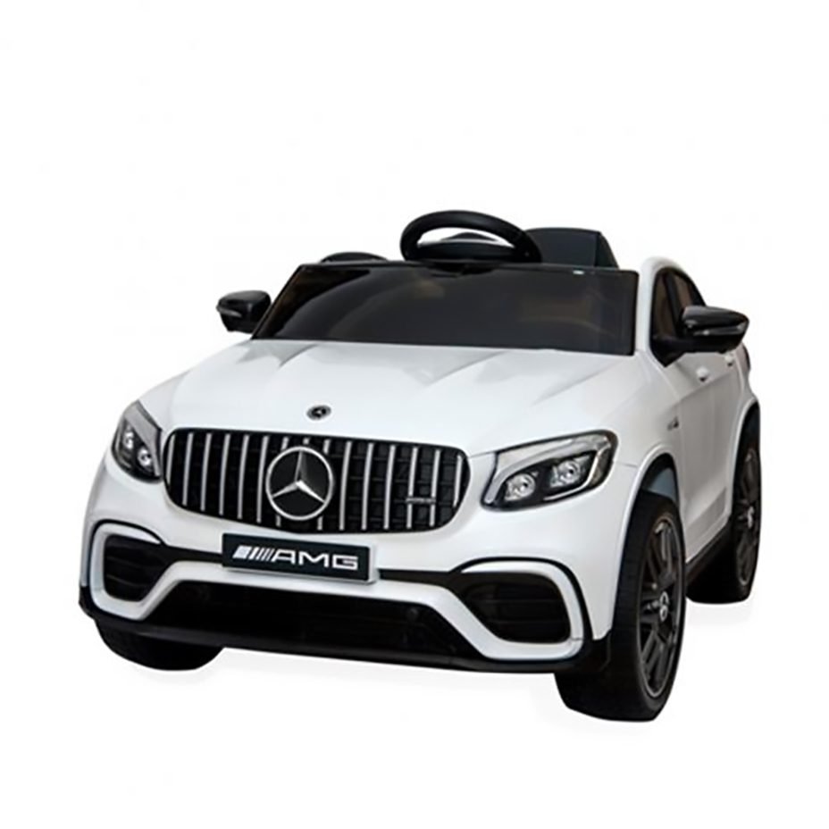 Лицензиран акумулаторен джип Mercedes GLC 63S AMG, 12V7Ah, R/C 2,4G, EVA гуми - Image 2