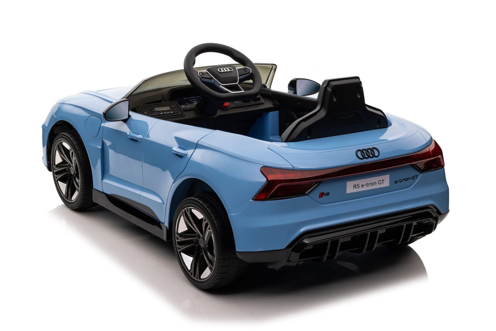 Лицензирана Акумулаторна Кола Audi RS e-tron, 12V/7Ah, EVA гуми, R/C 2.4G - Image 4