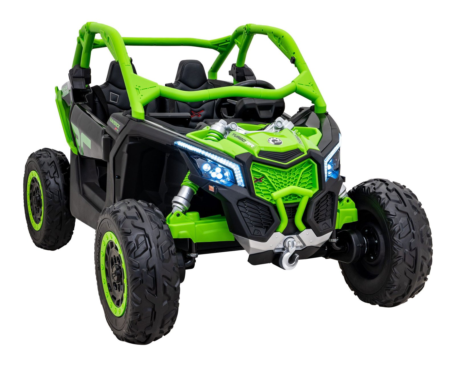 Лицензирано Акумулаторно UTV Can-Am Maverick Turbo RR, 4х4, 800W, 24V/7Ah, EVA гуми, R/C 2.4G - Image 3