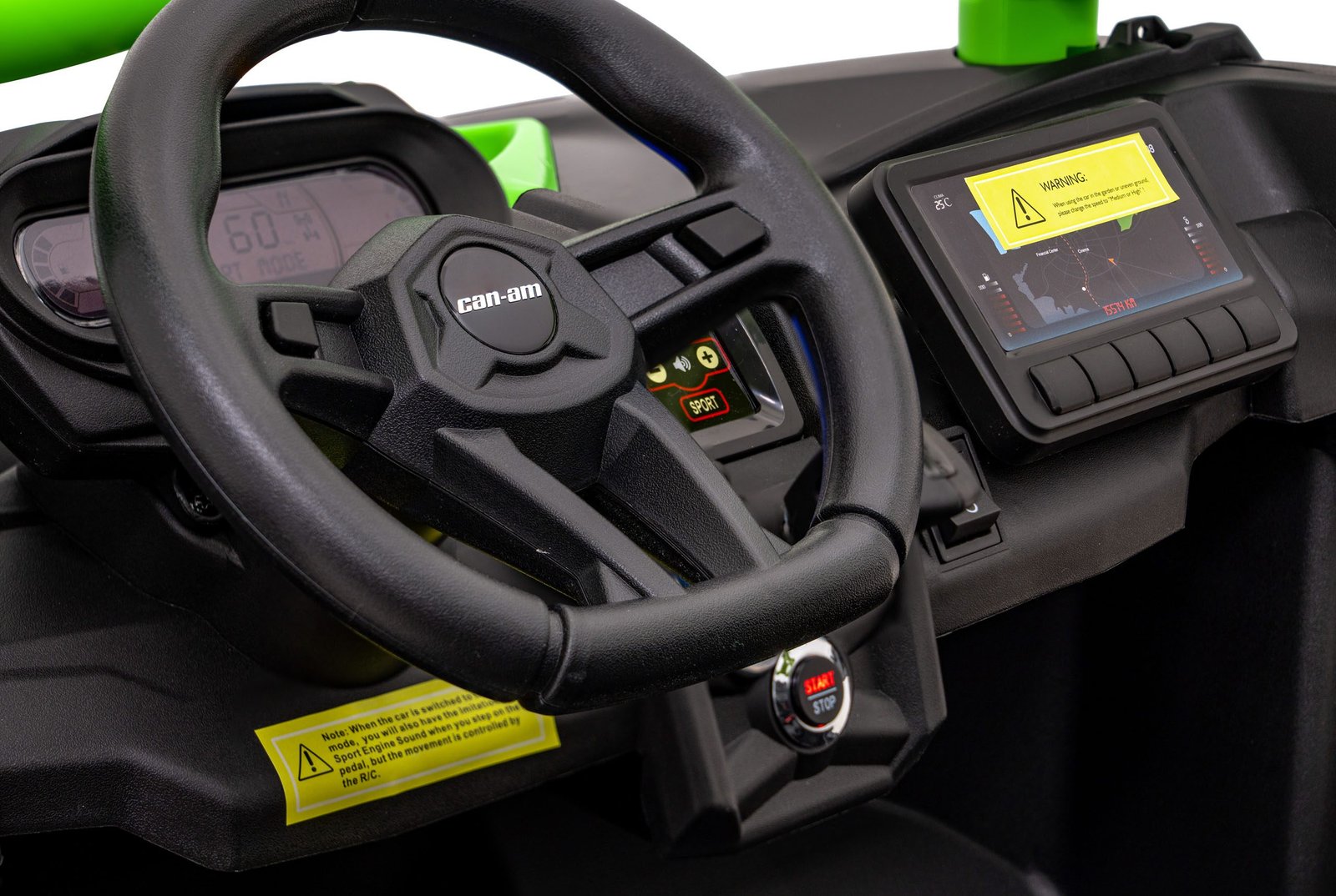 Лицензирано Акумулаторно UTV Can-Am Maverick Turbo RR, 4х4, 800W, 24V/7Ah, EVA гуми, R/C 2.4G - Image 18