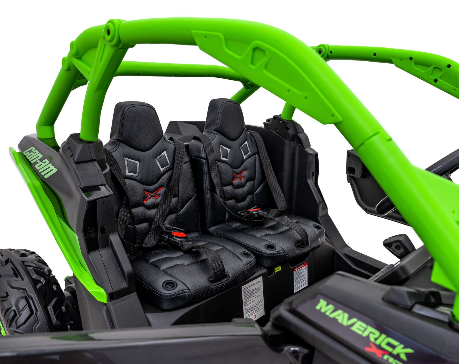 Лицензирано Акумулаторно UTV Can-Am Maverick Turbo RR, 4х4, 800W, 24V/7Ah, EVA гуми, R/C 2.4G - Image 14