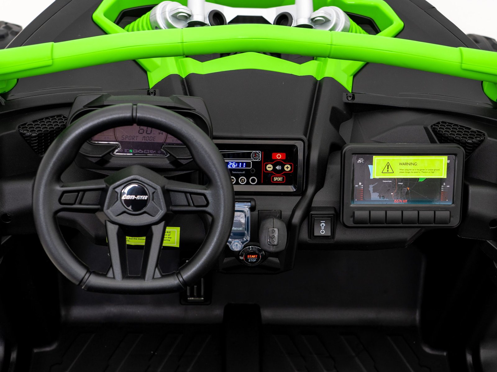 Лицензирано Акумулаторно UTV Can-Am Maverick Turbo RR, 4х4, 800W, 24V/7Ah, EVA гуми, R/C 2.4G - Image 21