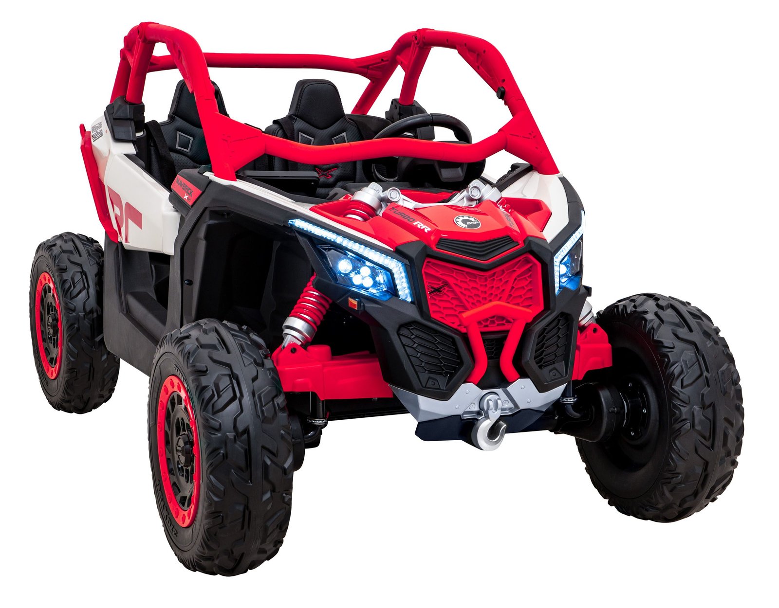 Лицензирано Акумулаторно UTV Can-Am Maverick Turbo RR, 4х4, 800W, 24V/7Ah, EVA гуми, R/C 2.4G - Image 3