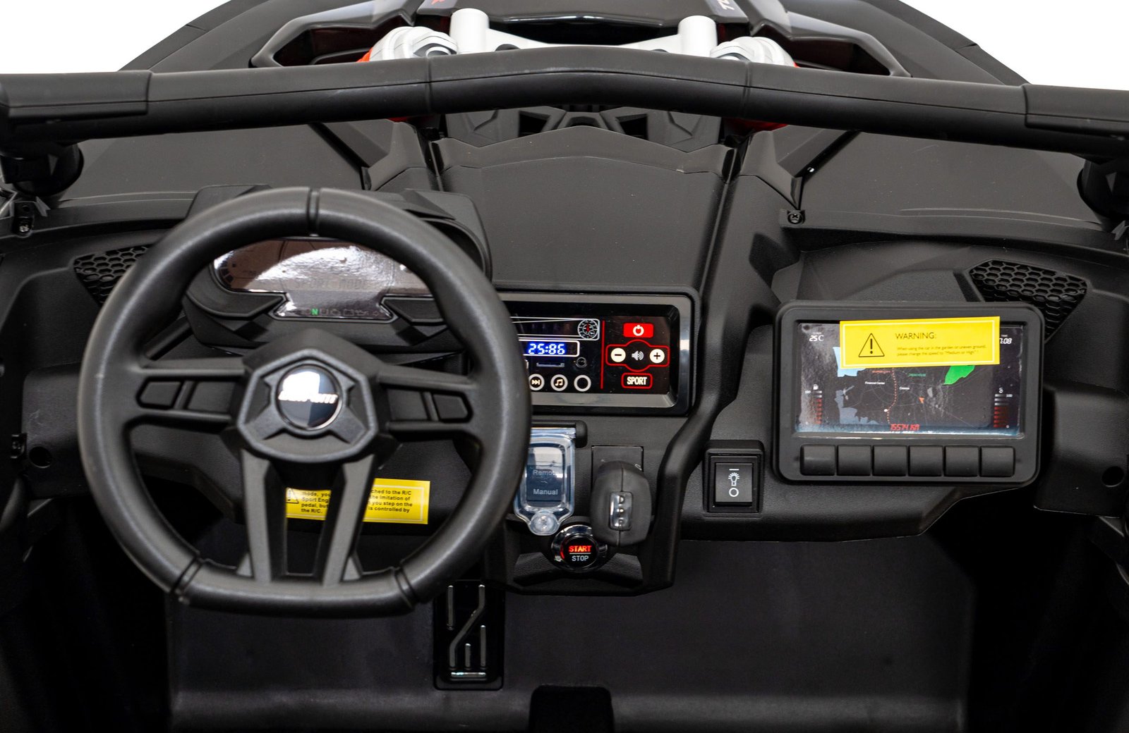 Лицензирано Акумулаторно UTV Can-Am Maverick Turbo RR, 4х4, 800W, 24V/7Ah, EVA гуми, R/C 2.4G - Image 20