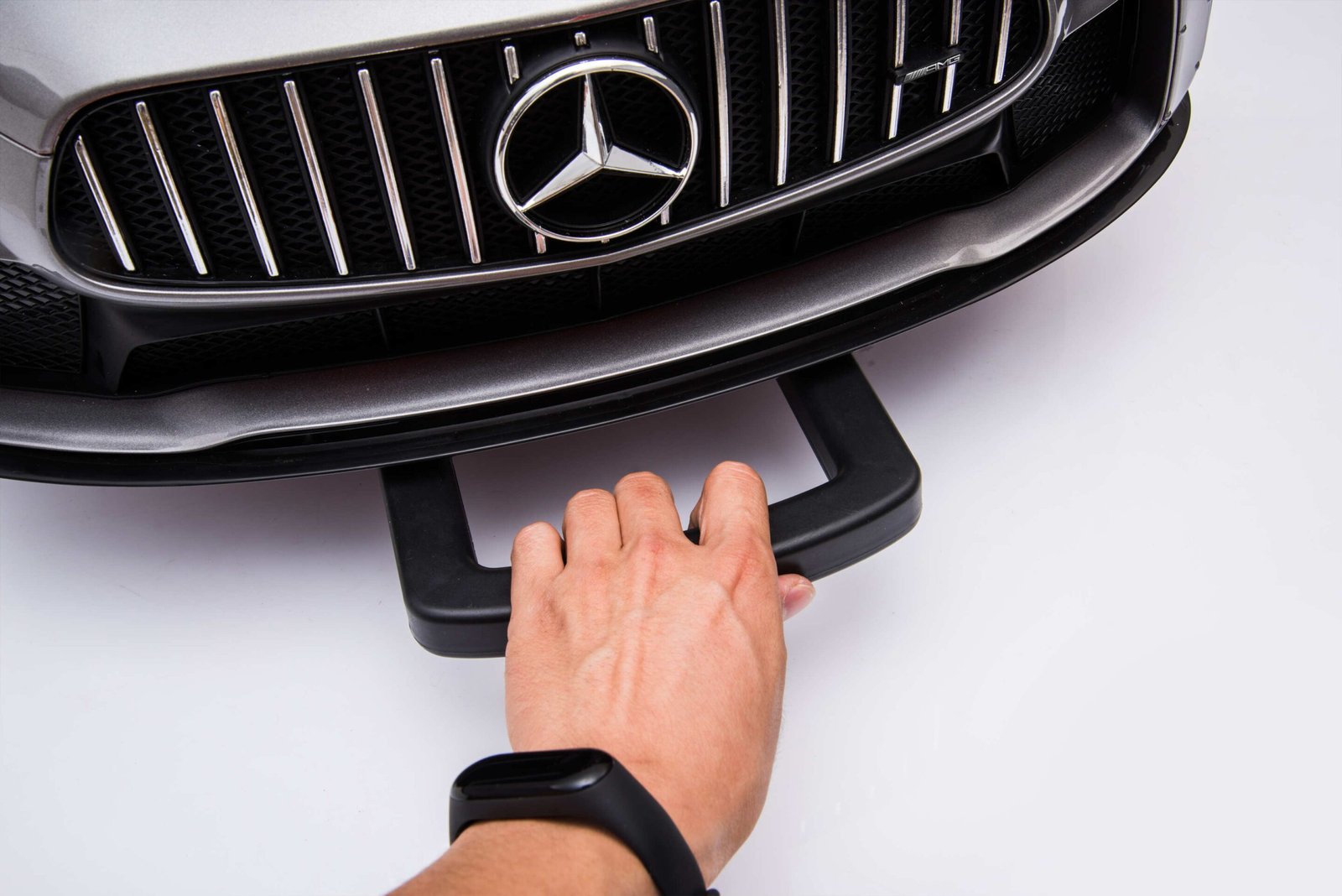 Лицензирана Акумулаторна Кола Mercedes GT4 EVO, 100W, 12V/7Ah, EVA гуми, R/C 2.4 - Image 13