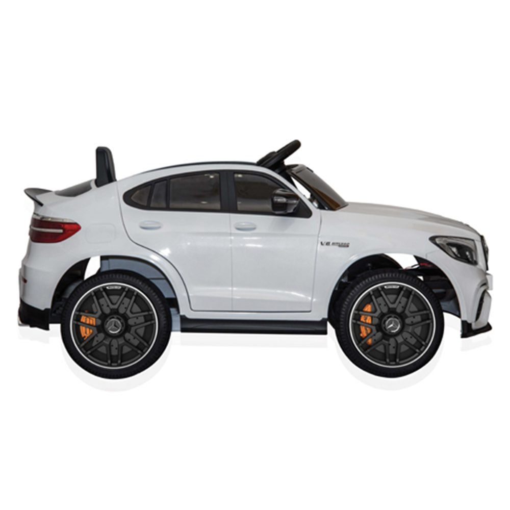 Лицензиран акумулаторен джип Mercedes GLC 63S AMG, 12V7Ah, R/C 2,4G, EVA гуми - Image 3