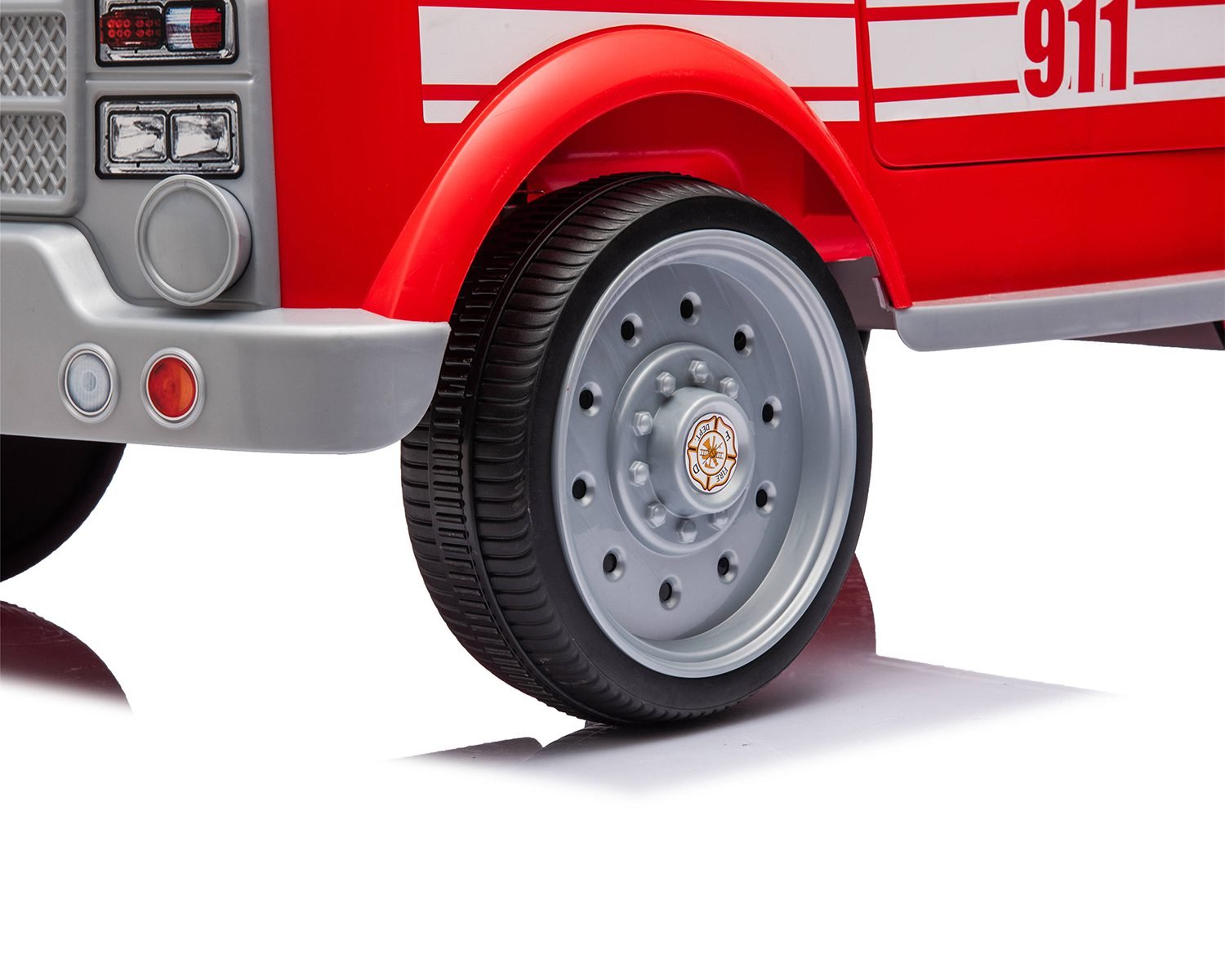 Детска Акумулаторна Пожарна Little Fire, 80W, 12V4AH, EVA гуми - Image 9