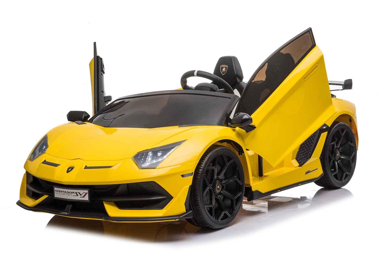 Лицензирана акумулаторна кола Lamborghini Aventador 2026, 24V7AH, 600W, R/C 2.4 G, EVA гуми под наем - Image 13