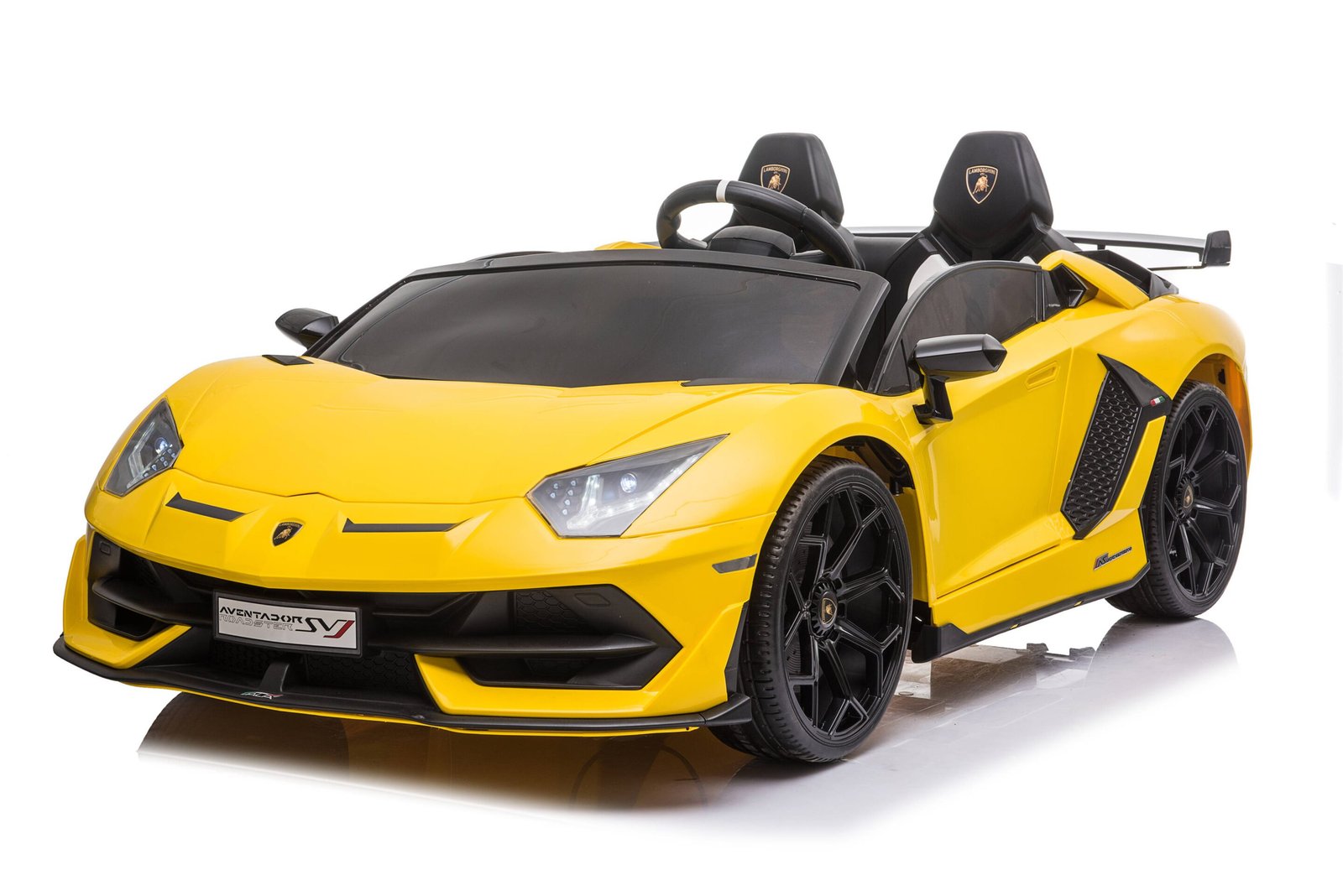 Лицензирана акумулаторна кола Lamborghini Aventador 2026, 24V7AH, 600W, R/C 2.4 G, EVA гуми под наем - Image 11