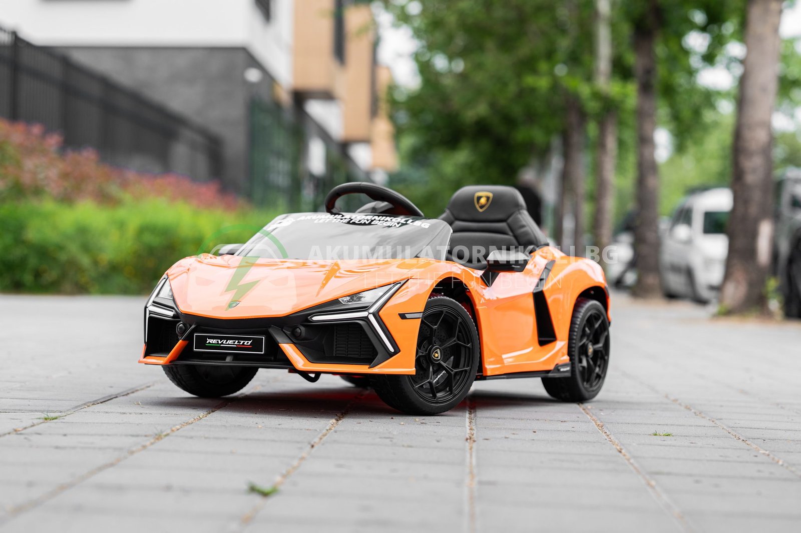 Лицензирана Акумулаторна Кола Lamborghini Revuelto 2025, 4x4, 200W, 12V/7AH, R/C 2,4G, EVA Гуми - Image 2