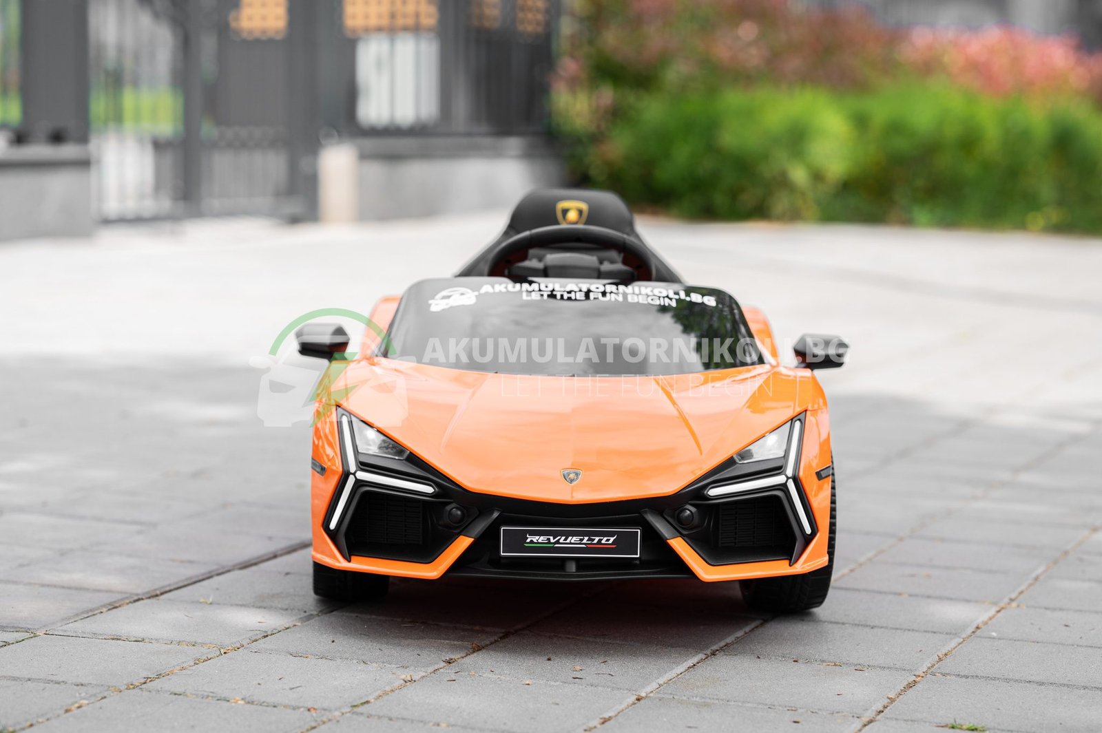 Лицензирана Акумулаторна Кола Lamborghini Revuelto 2025, 4x4, 200W, 12V/7AH, R/C 2,4G, EVA Гуми - Image 10