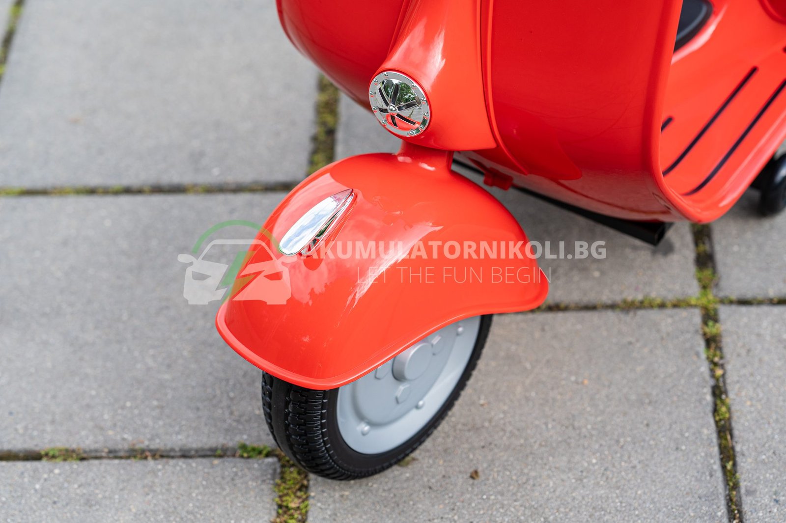Лицензиран Акумулаторен Мотор, Piaggio VESPA 150 VL1T, 110W, 12V/7AH, EVA Гуми - Image 10