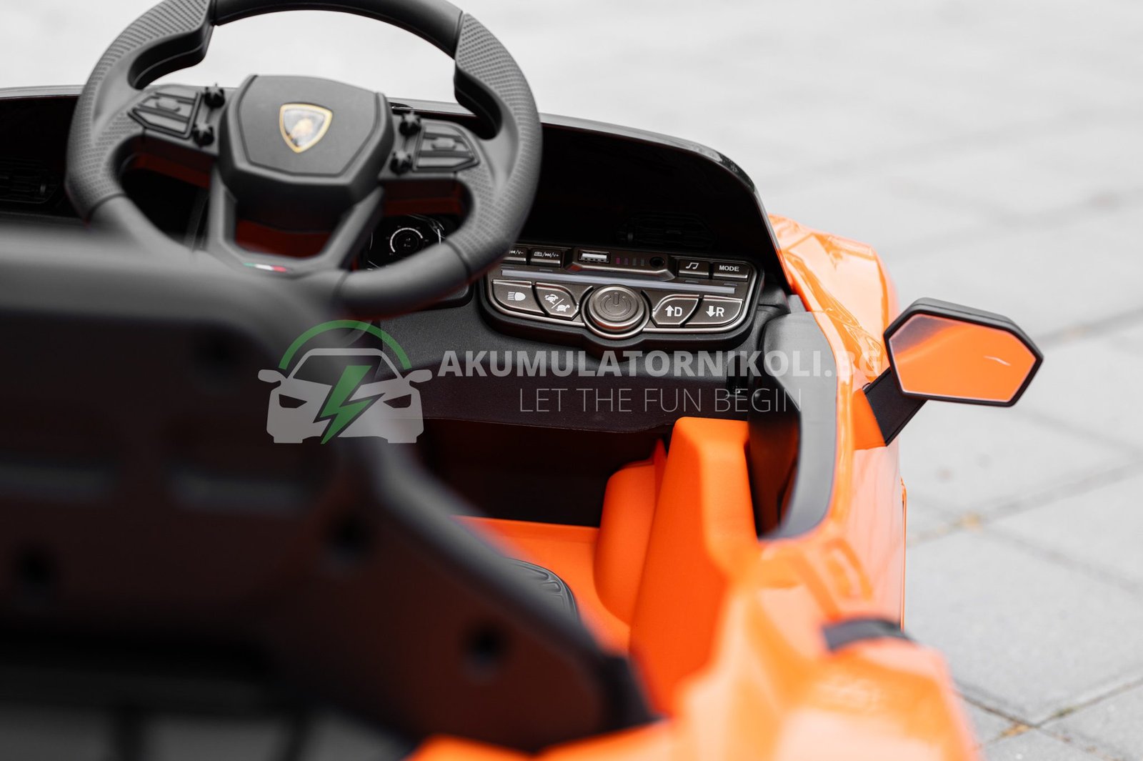 Лицензирана Акумулаторна Кола Lamborghini Revuelto 2025, 4x4, 200W, 12V/7AH, R/C 2,4G, EVA Гуми - Image 15