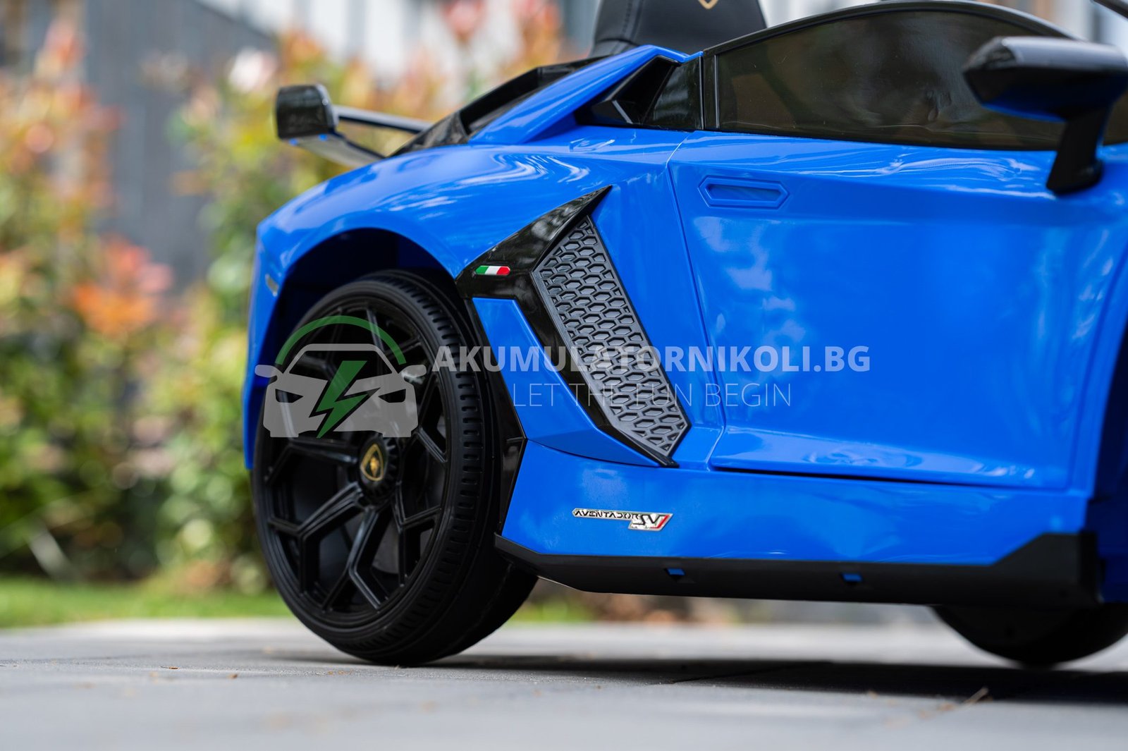 Лицензирана акумулаторна кола Lamborghini Aventador 2026, 24V7AH, 600W, R/C 2.4 G, EVA гуми - Image 14