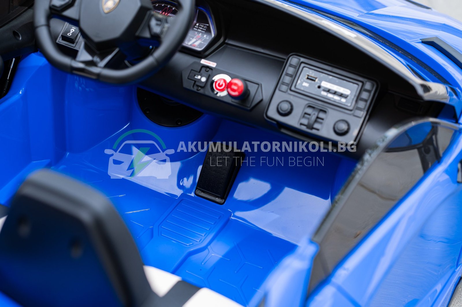 Лицензирана акумулаторна кола Lamborghini Aventador 2026, 24V7AH, 600W, R/C 2.4 G, EVA гуми - Image 18
