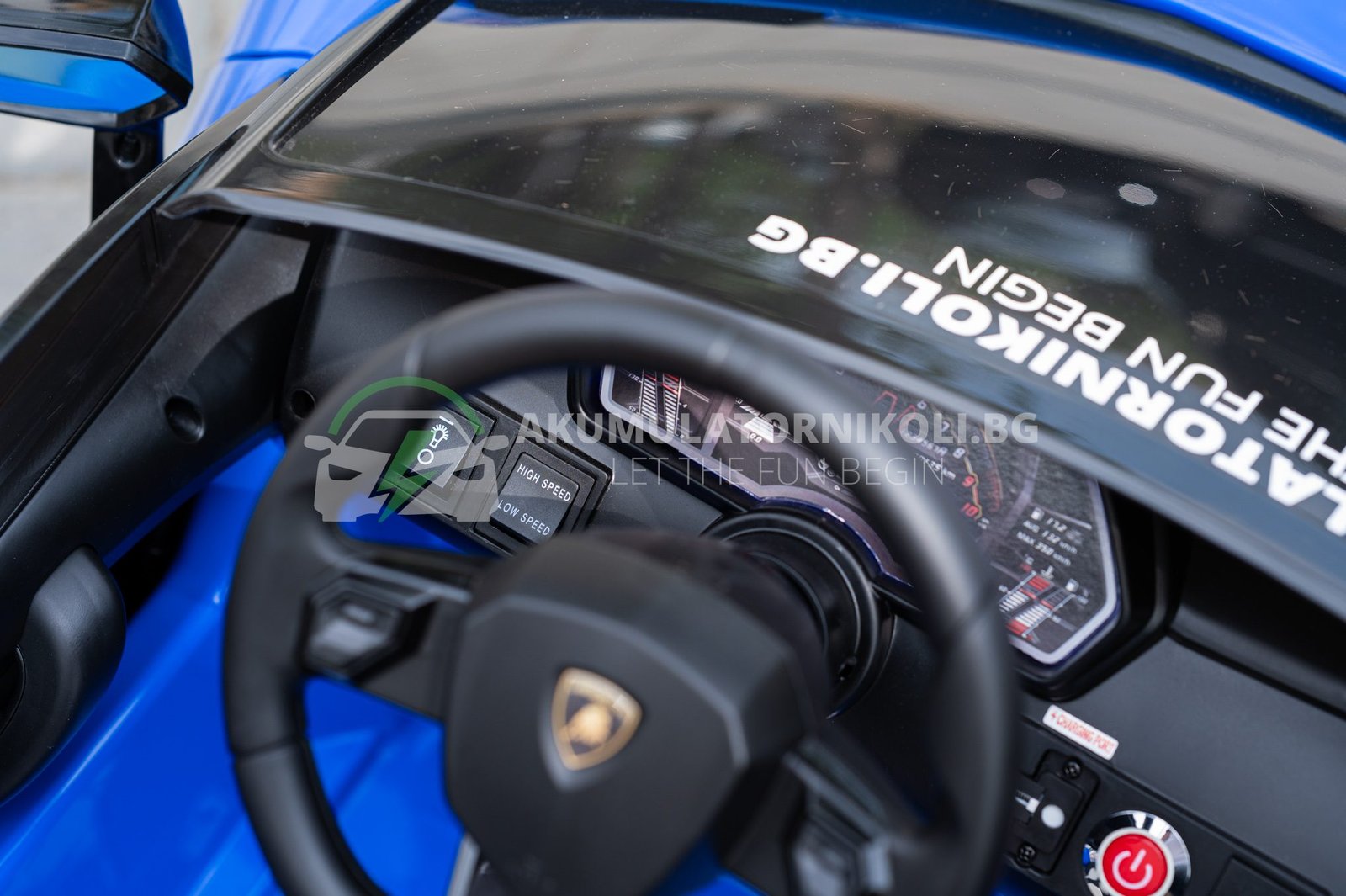 Лицензирана акумулаторна кола Lamborghini Aventador 2026, 24V7AH, 600W, R/C 2.4 G, EVA гуми - Image 16