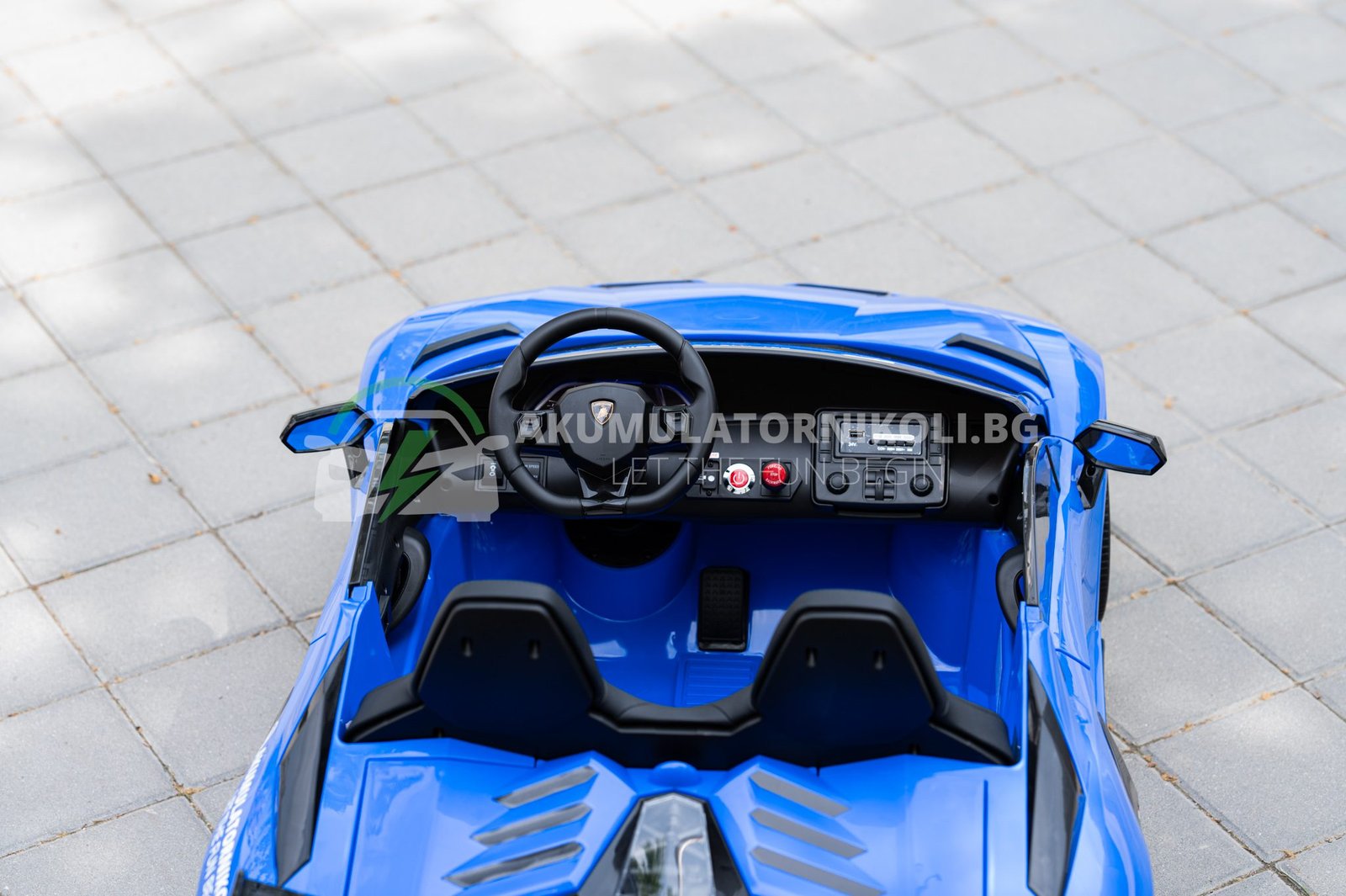 Лицензирана акумулаторна кола Lamborghini Aventador 2026, 24V7AH, 600W, R/C 2.4 G, EVA гуми - Image 20